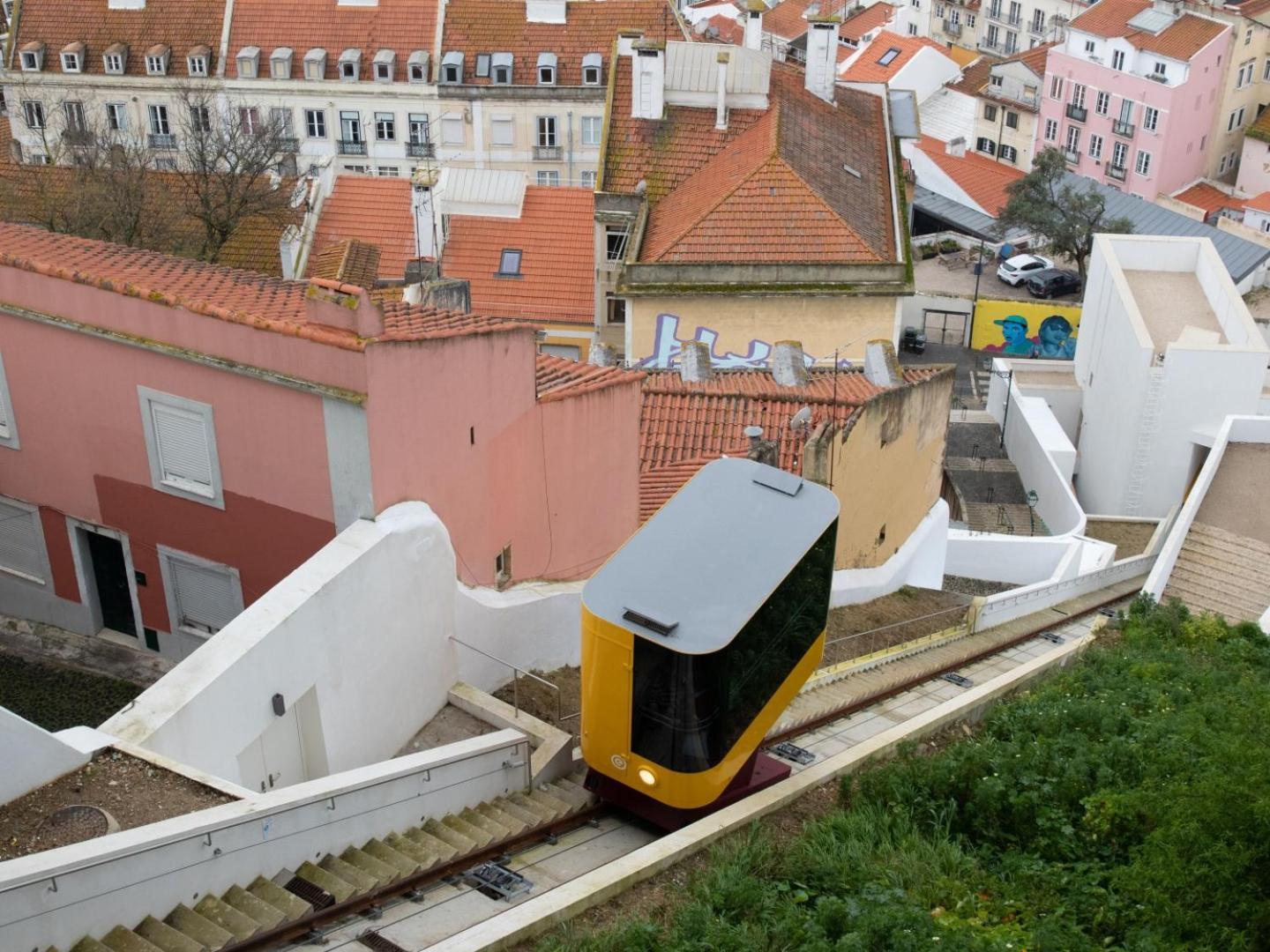 Ferienwohnung Costa Do Castelo Terrace, Em Rua Dos Lagares 8 Lissabon Exterior foto