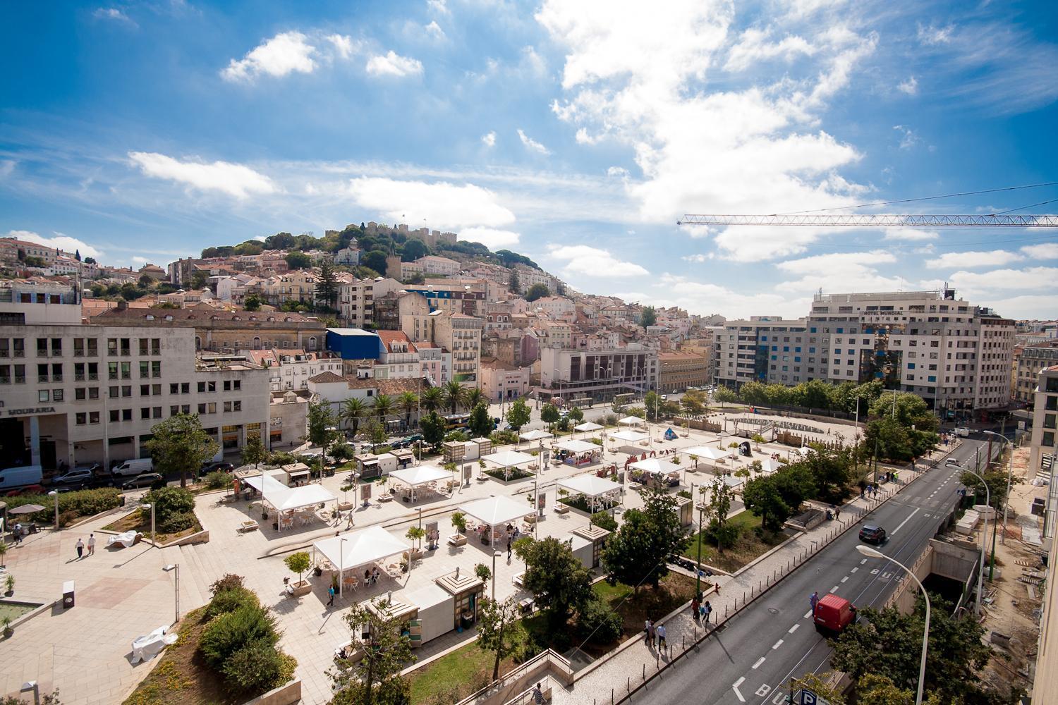 Ferienwohnung Costa Do Castelo Terrace, Em Rua Dos Lagares 8 Lissabon Exterior foto