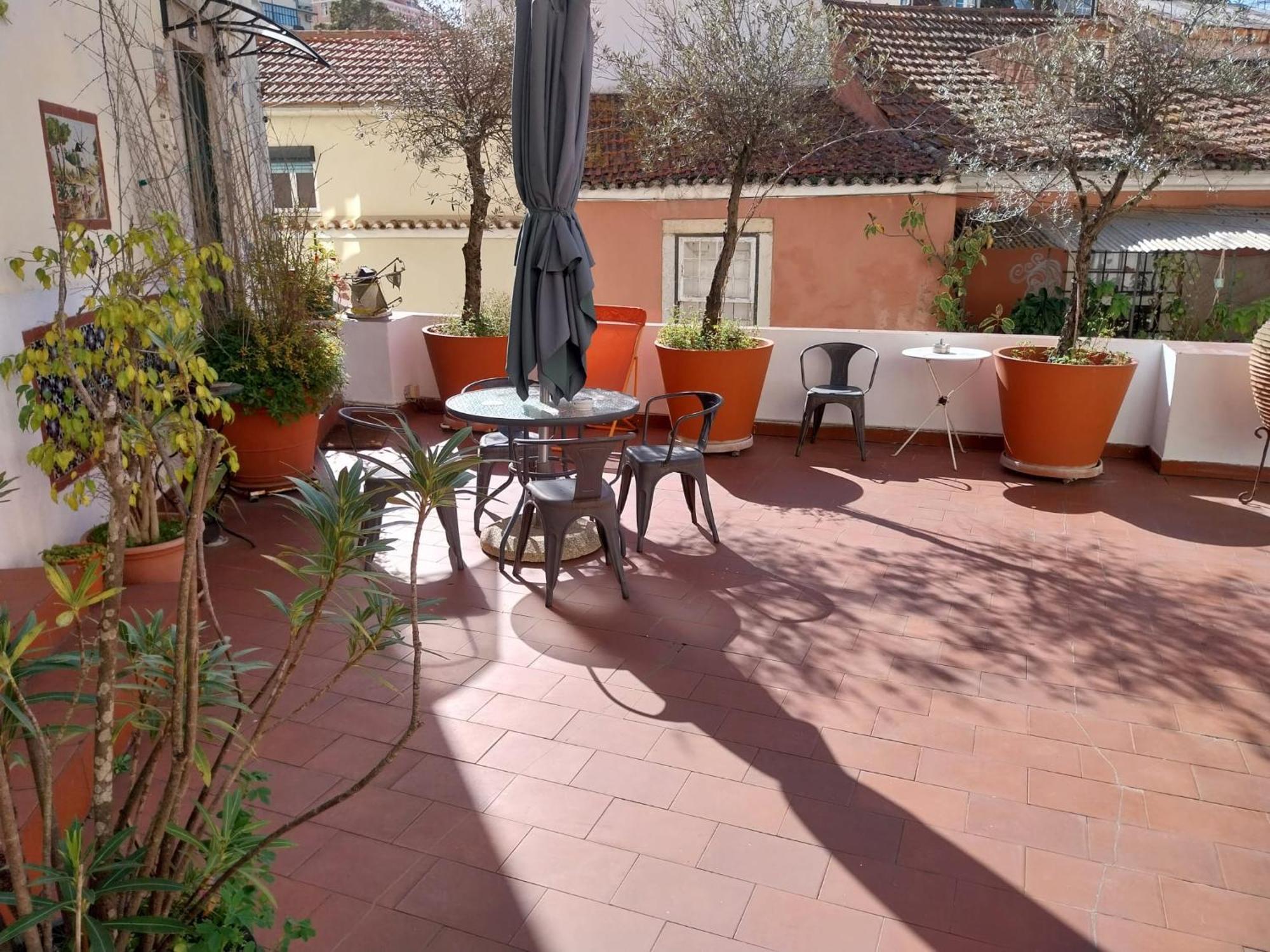 Ferienwohnung Costa Do Castelo Terrace, Em Rua Dos Lagares 8 Lissabon Exterior foto